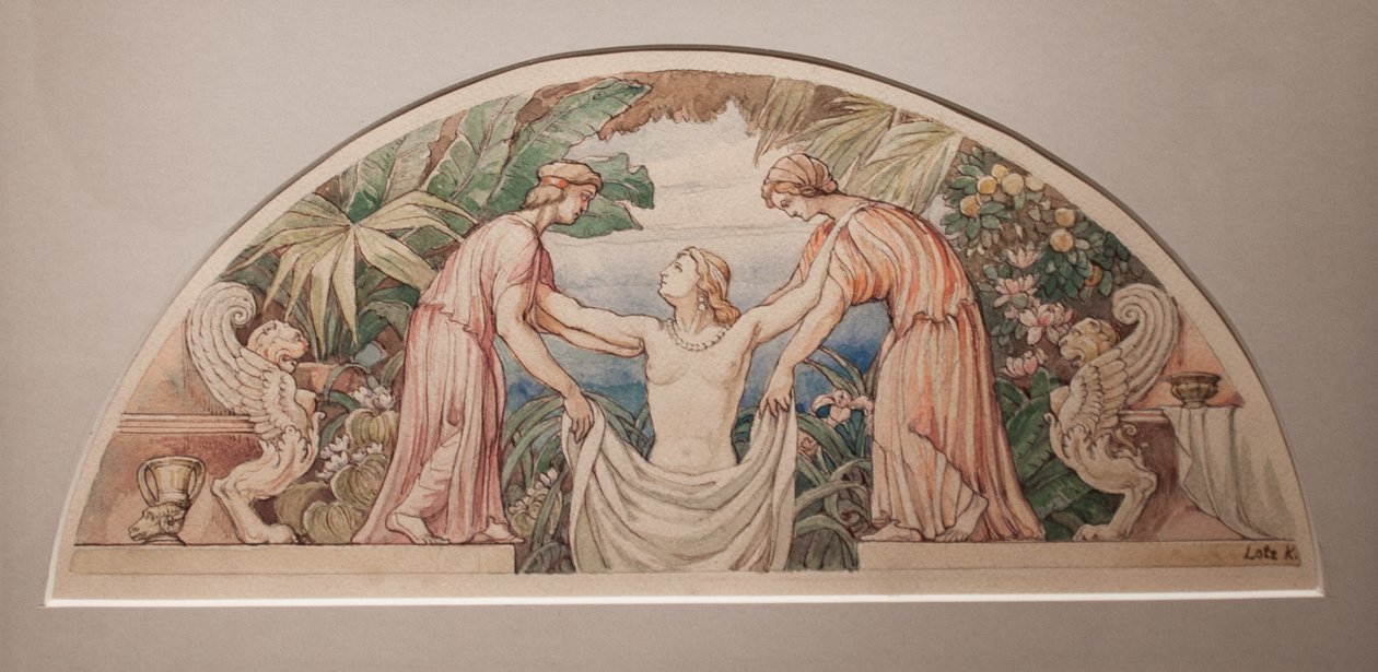 Fresco Scheme 2 by Károly Lotz