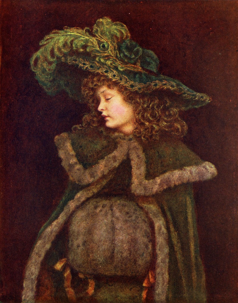 The Peacock Girl by Kate Greenaway