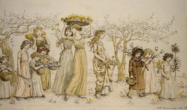 Springtime by Kate Greenaway