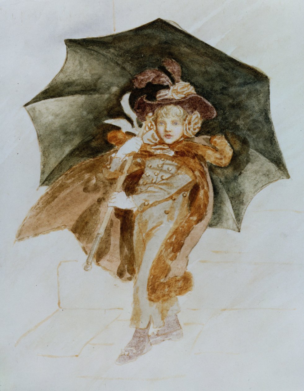 The Rainstorm by Kate Greenaway