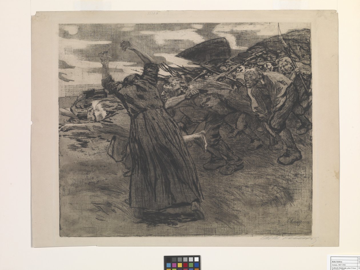 Outbreak by Käthe Kollwitz