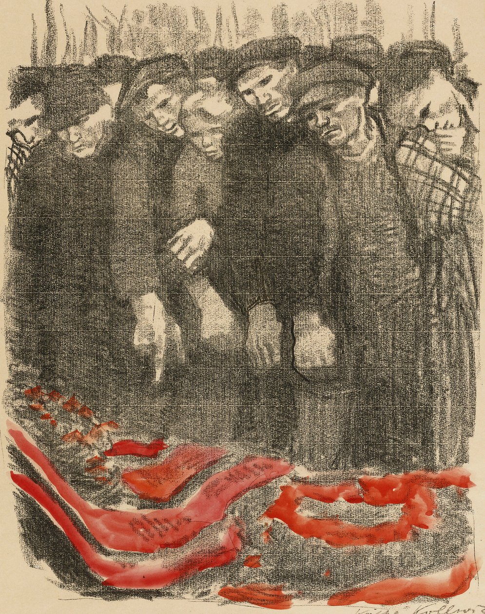 Marzfriedhof by Käthe Kollwitz