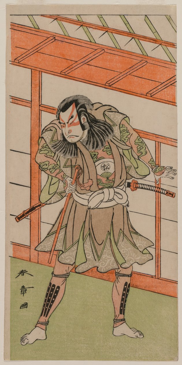 The Actor Onoe Matsusuke by Katsukawa Shunsho