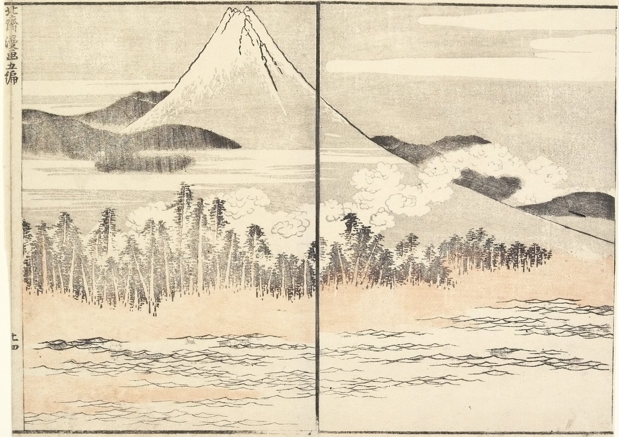 Mt. Fuji by Katsushika Hokusai