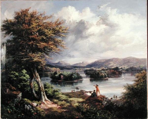 Lake of Menteith by Kenneth Macleay