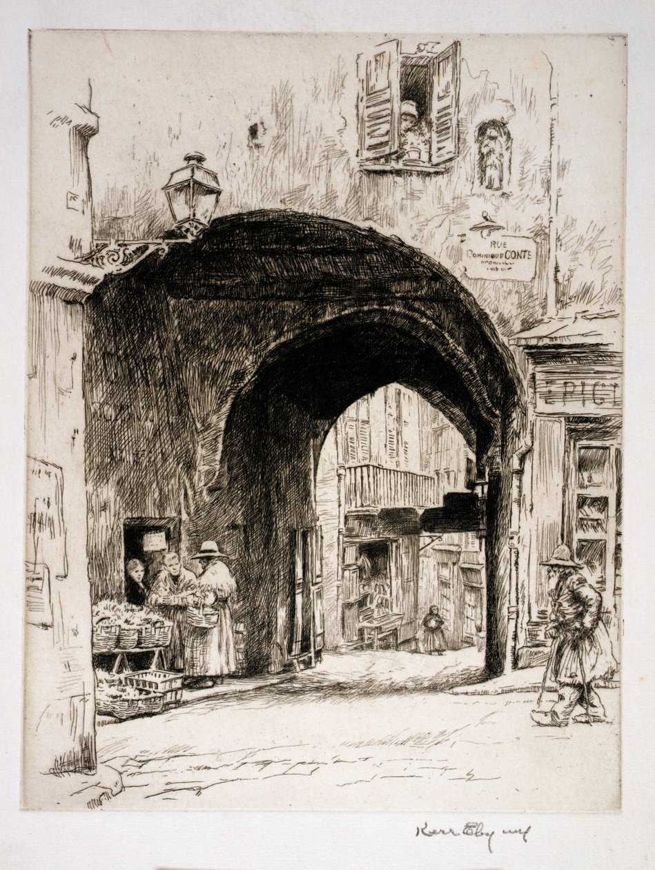 Rue Dominique Conte by Kerr Eby