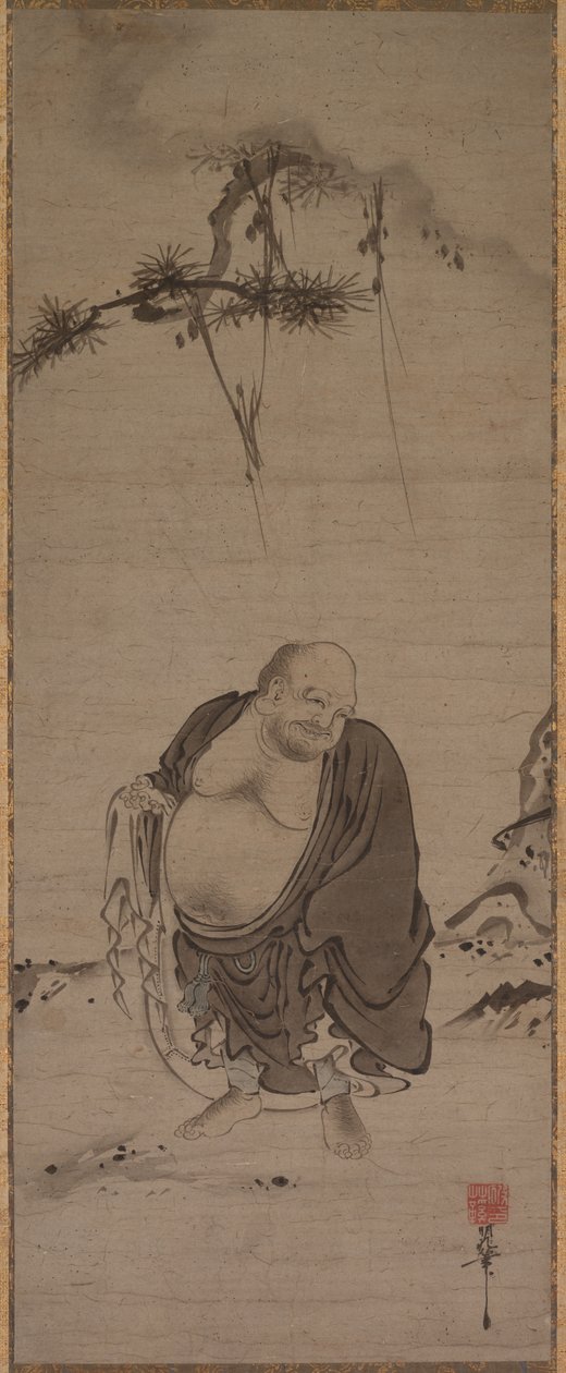Hotei by Kichizan Mincho