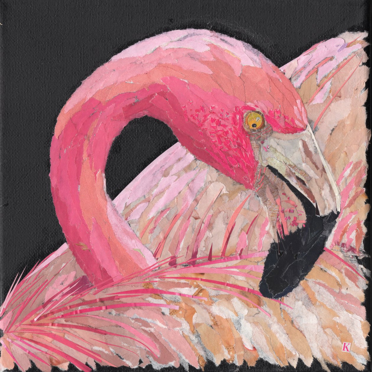 Flamingo by Kirstie Adamson