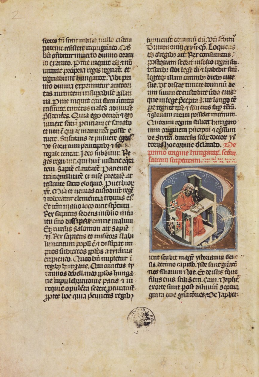 Illuminated Chronicle; Chronicon Pictum; Képes Krónika by Márk Kálti