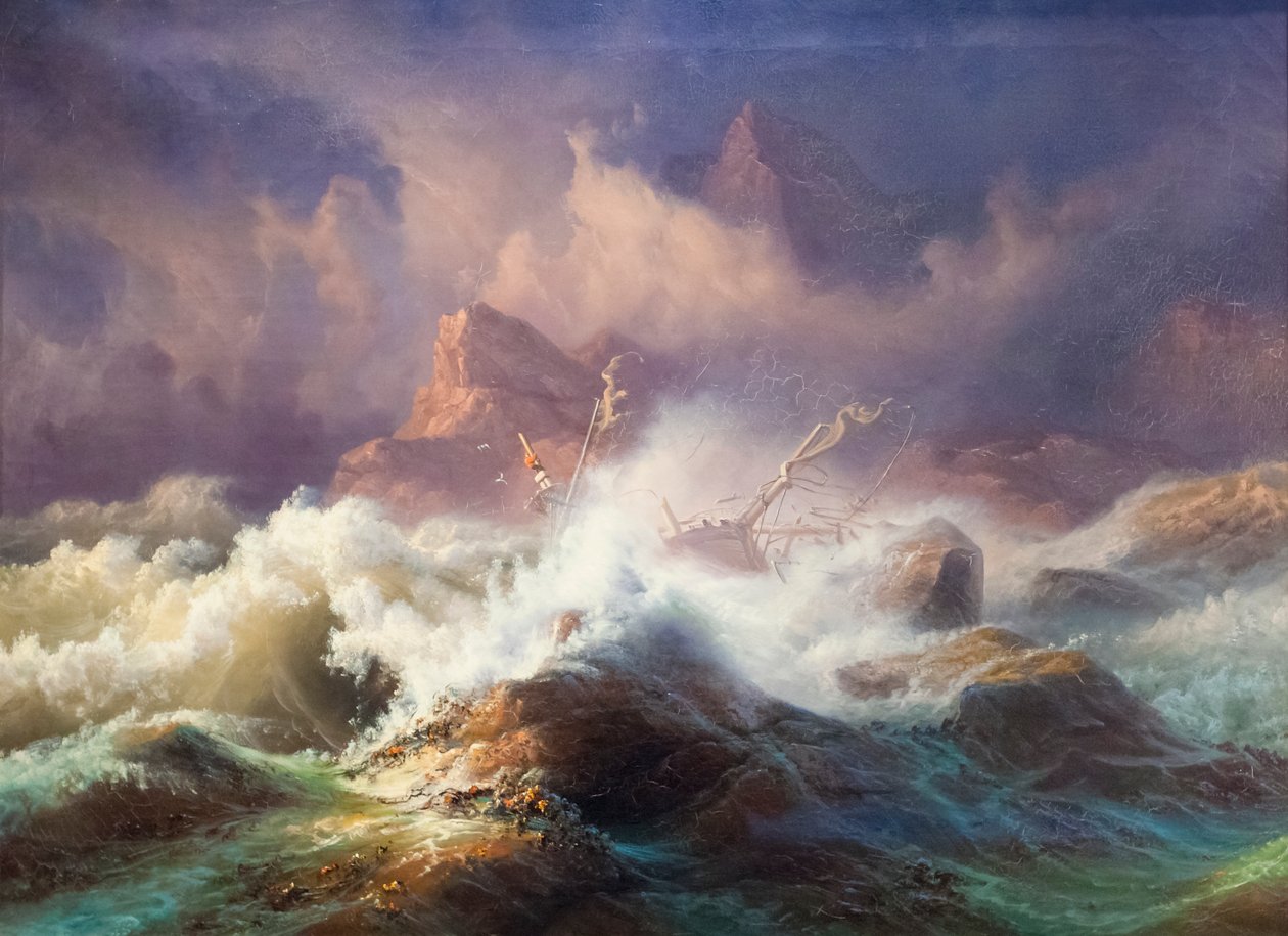 The Wreck by Knud Andreassen Baade