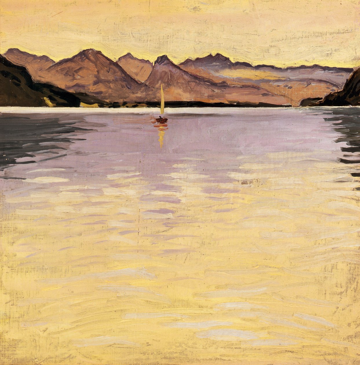 Wolfgang Lake by Koloman Moser
