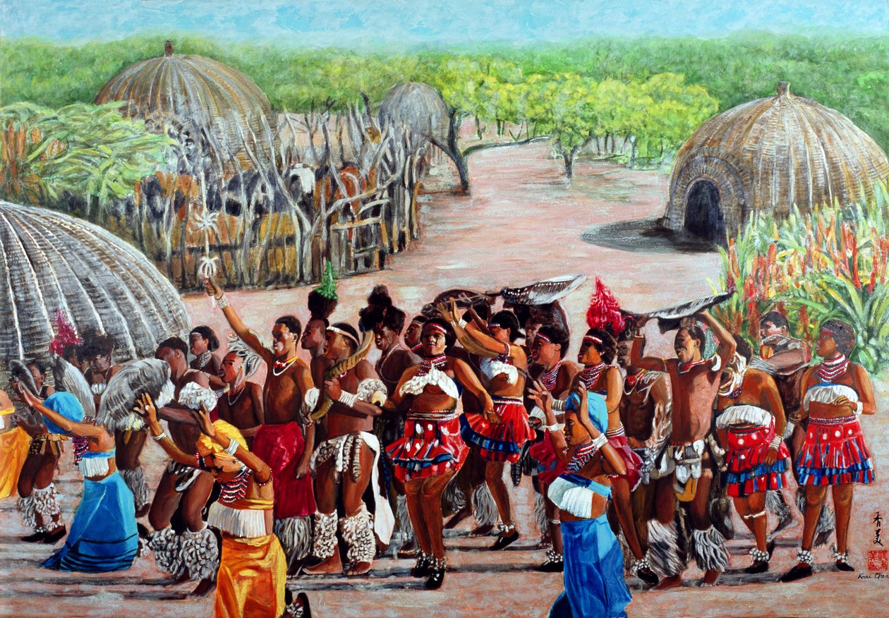 Zulu Celebration by Komi Chen