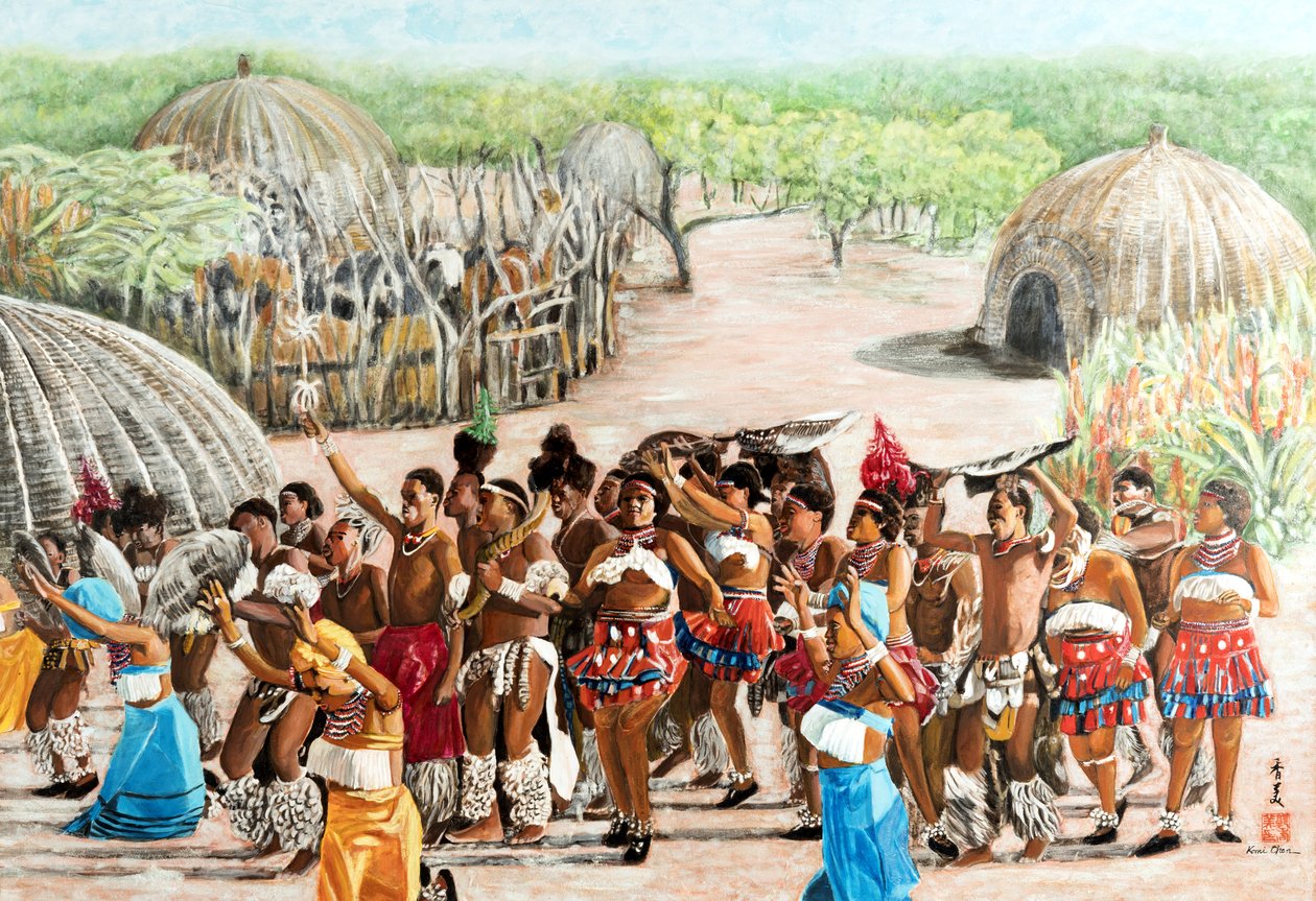 Zulu Celebration by Komi Chen
