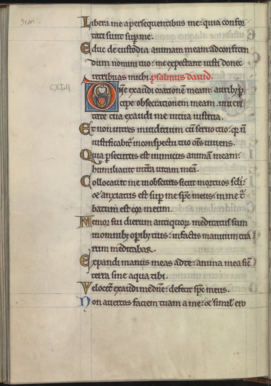 Psalter of Eleanor of Aquitaine by Koninklijke Bibliotheek