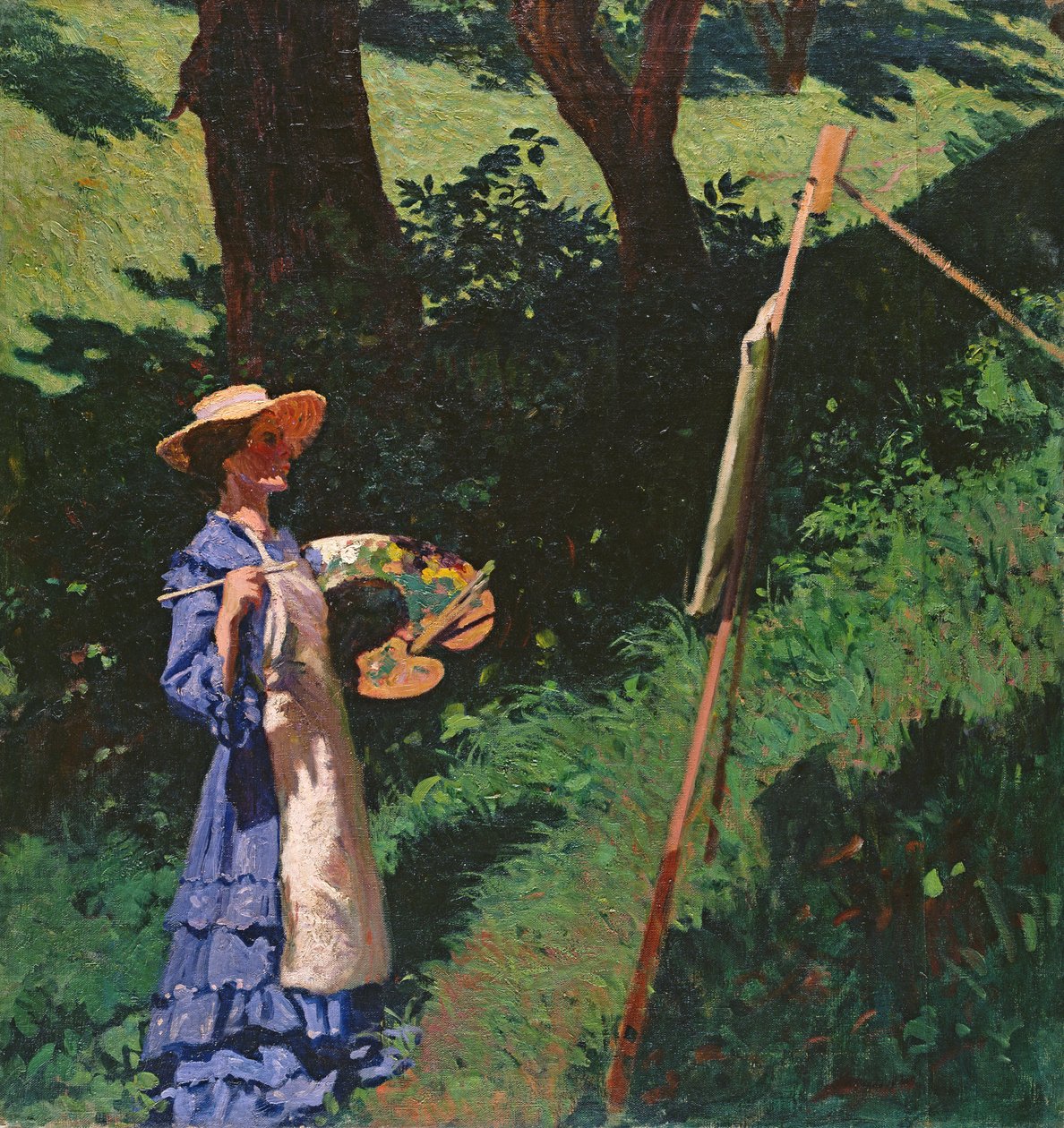 The Artist by Károly Ferenczy