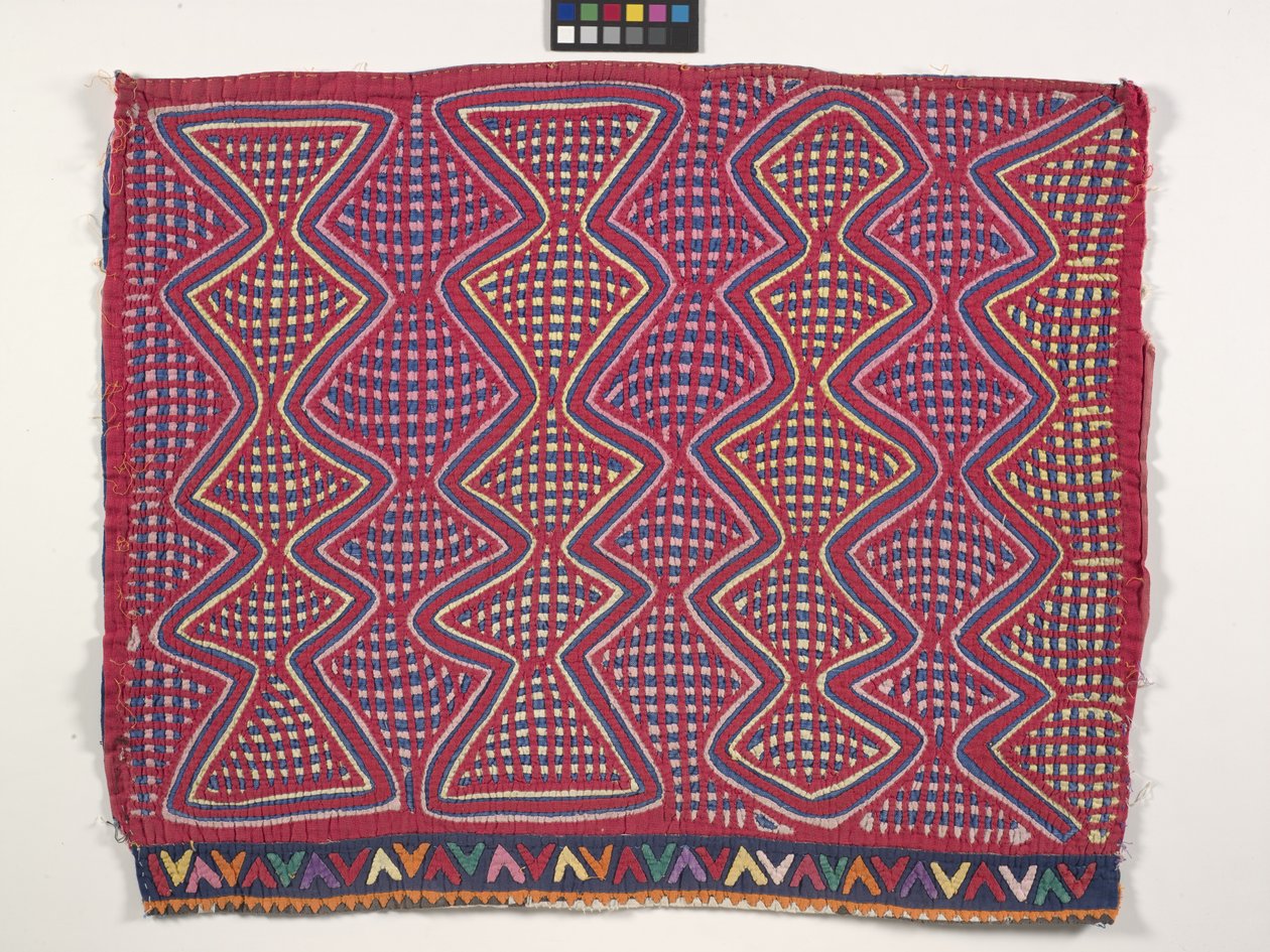 Shirt Panel (Mola) by Kuna Indian Culture