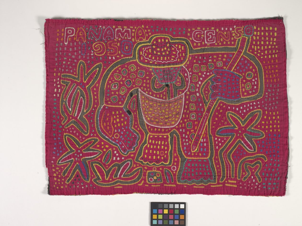 Shirt Panel (Mola) by Kuna Indian Culture