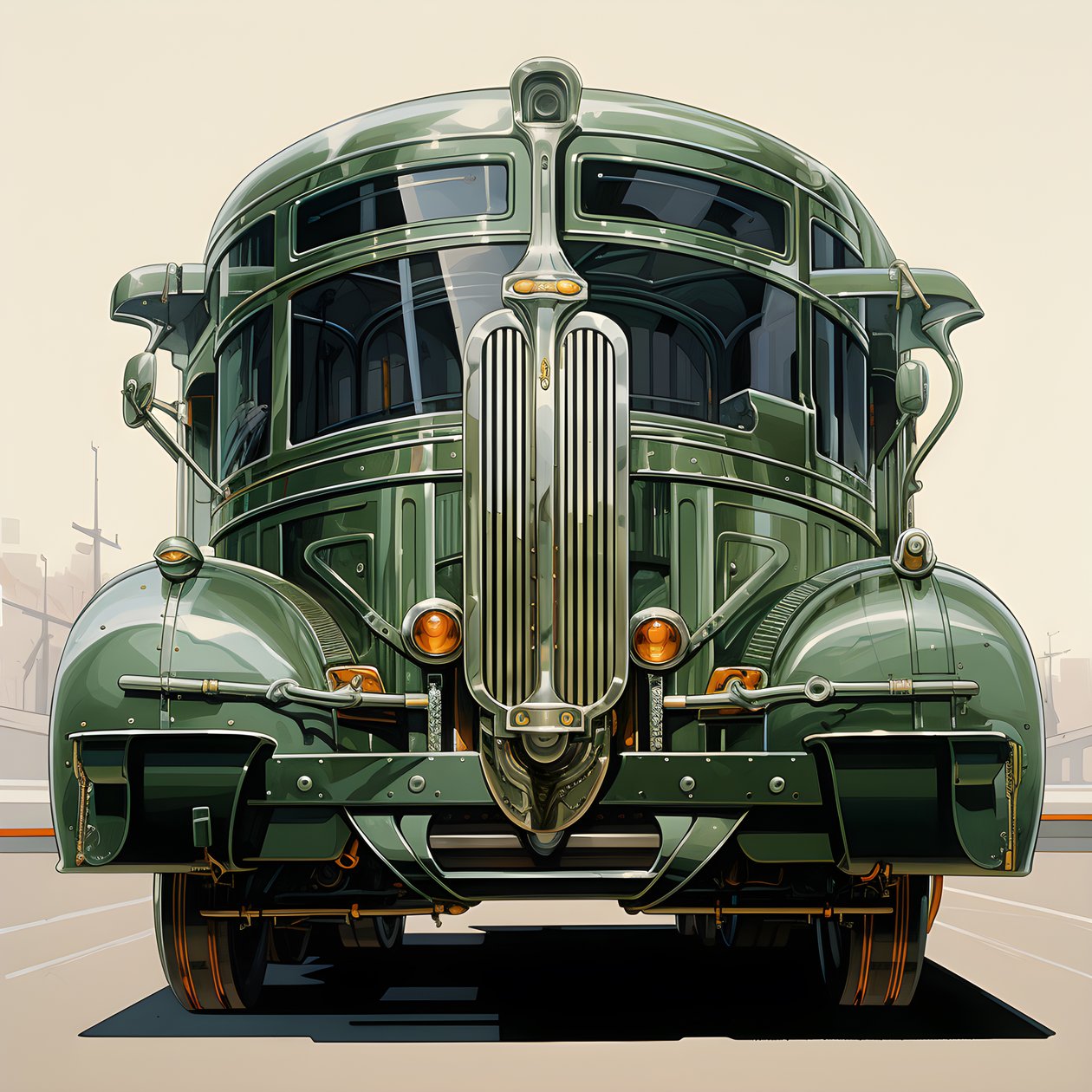 Flat-Nose Truck 3 by Kurt Heppke
