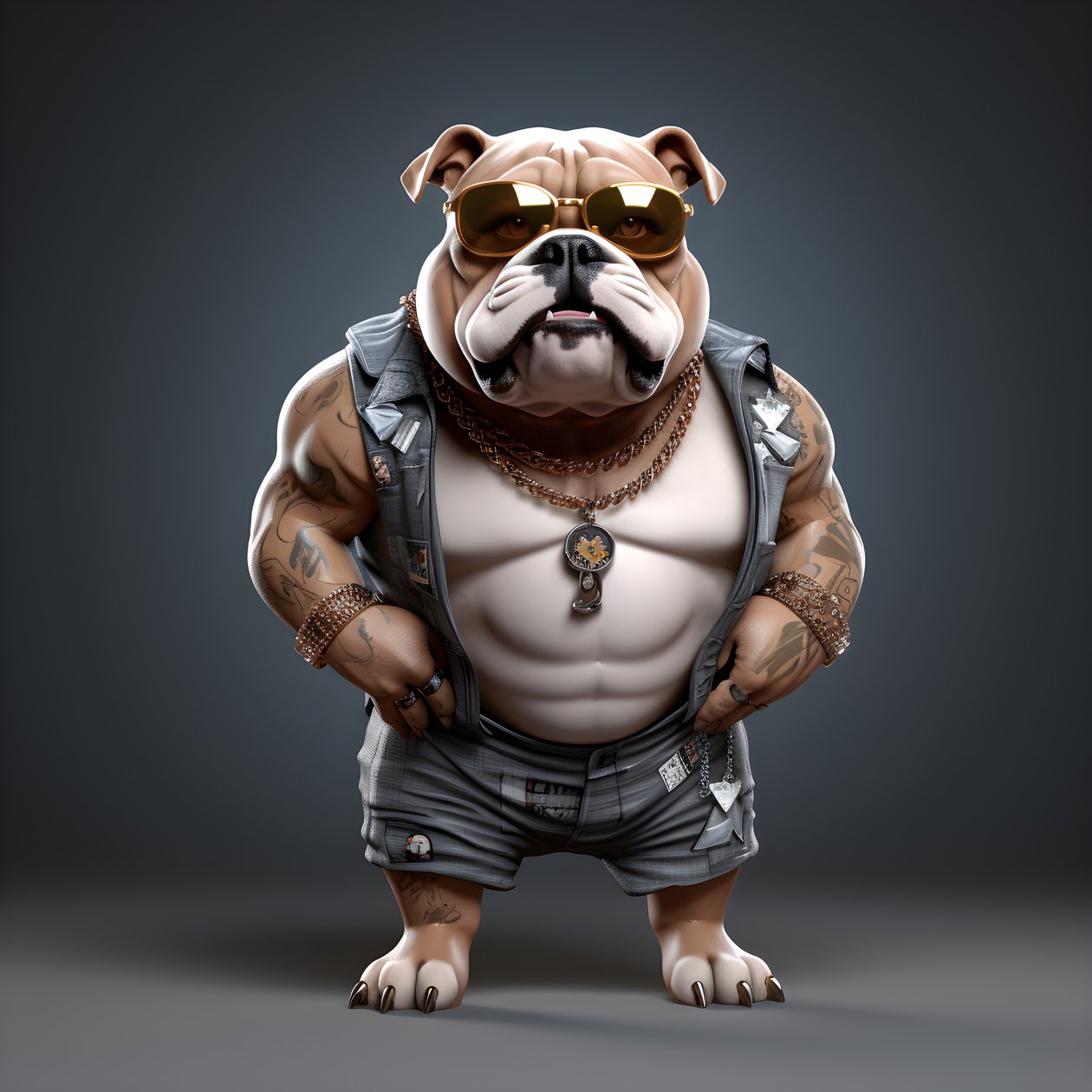 English Bulldog 2 by Kurt Heppke