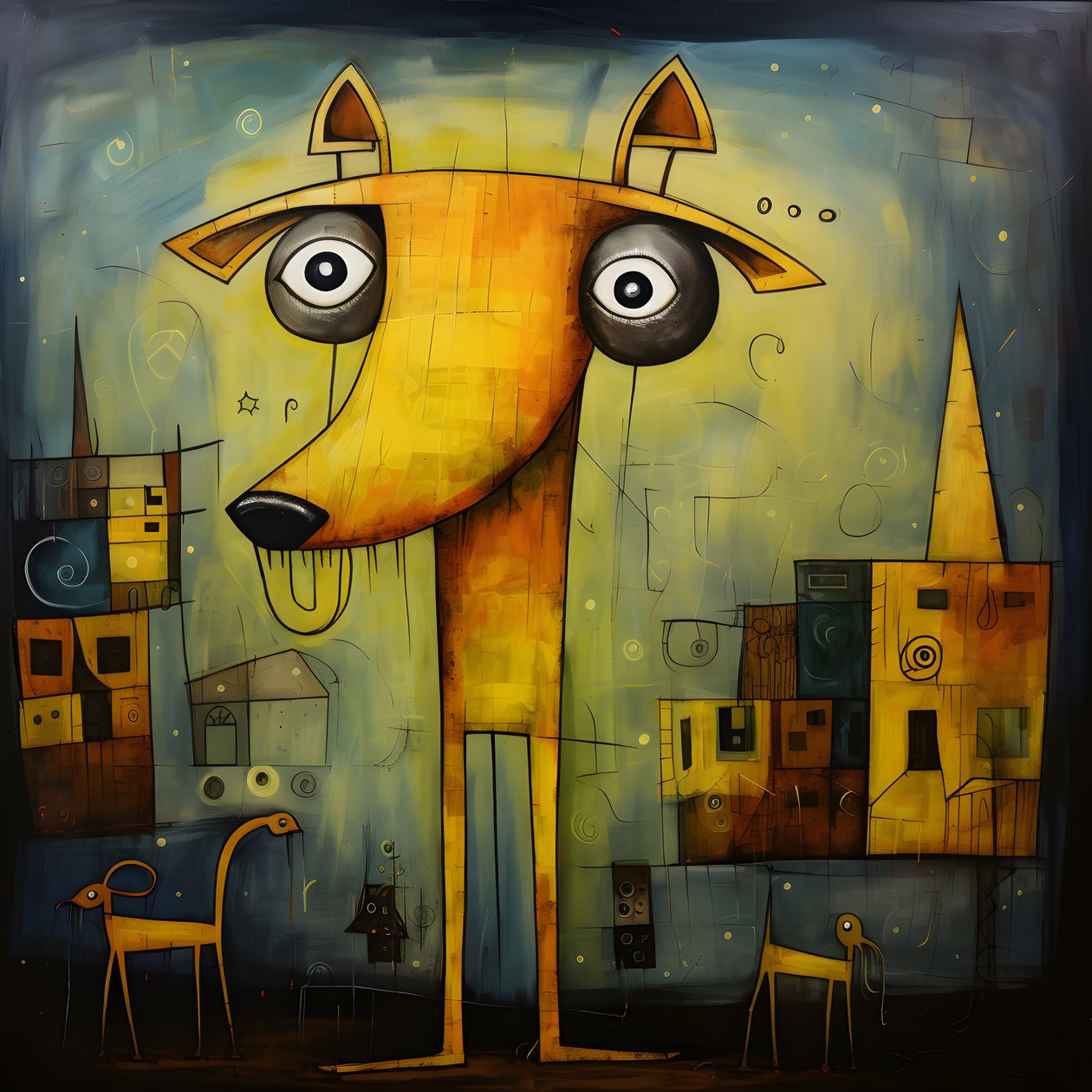 Yellow Dog by Kurt Heppke