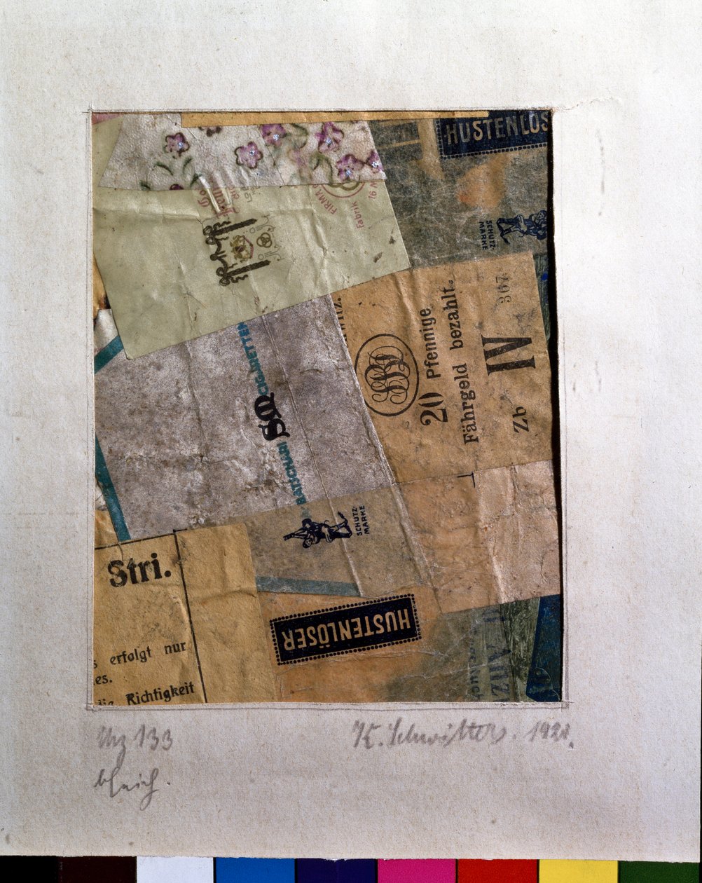Merz 133 by Kurt Schwitters