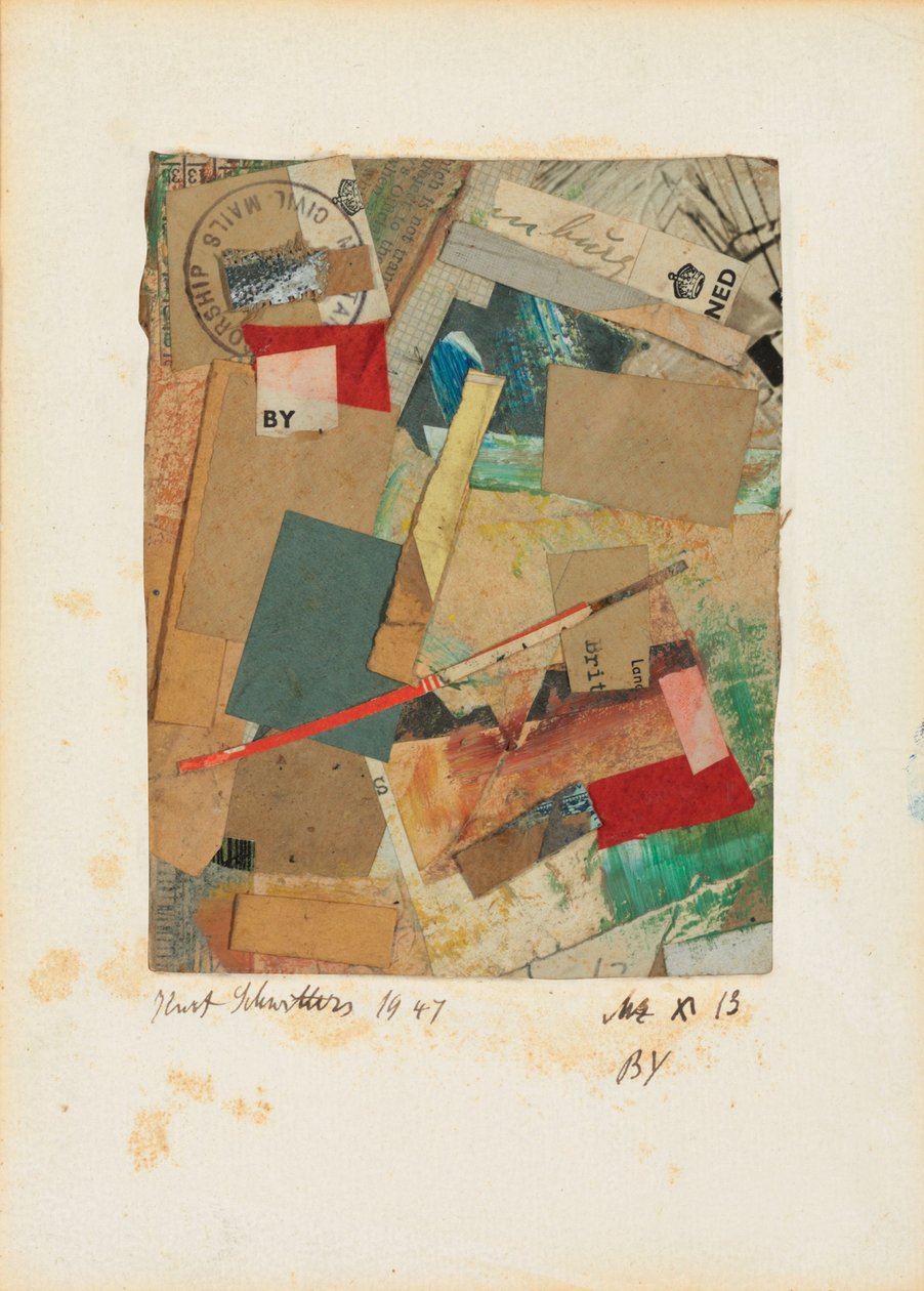 Mz x 13 BY by Kurt Schwitters