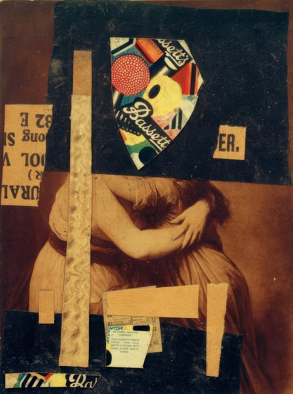 Untitled (Bassett) by Kurt Schwitters