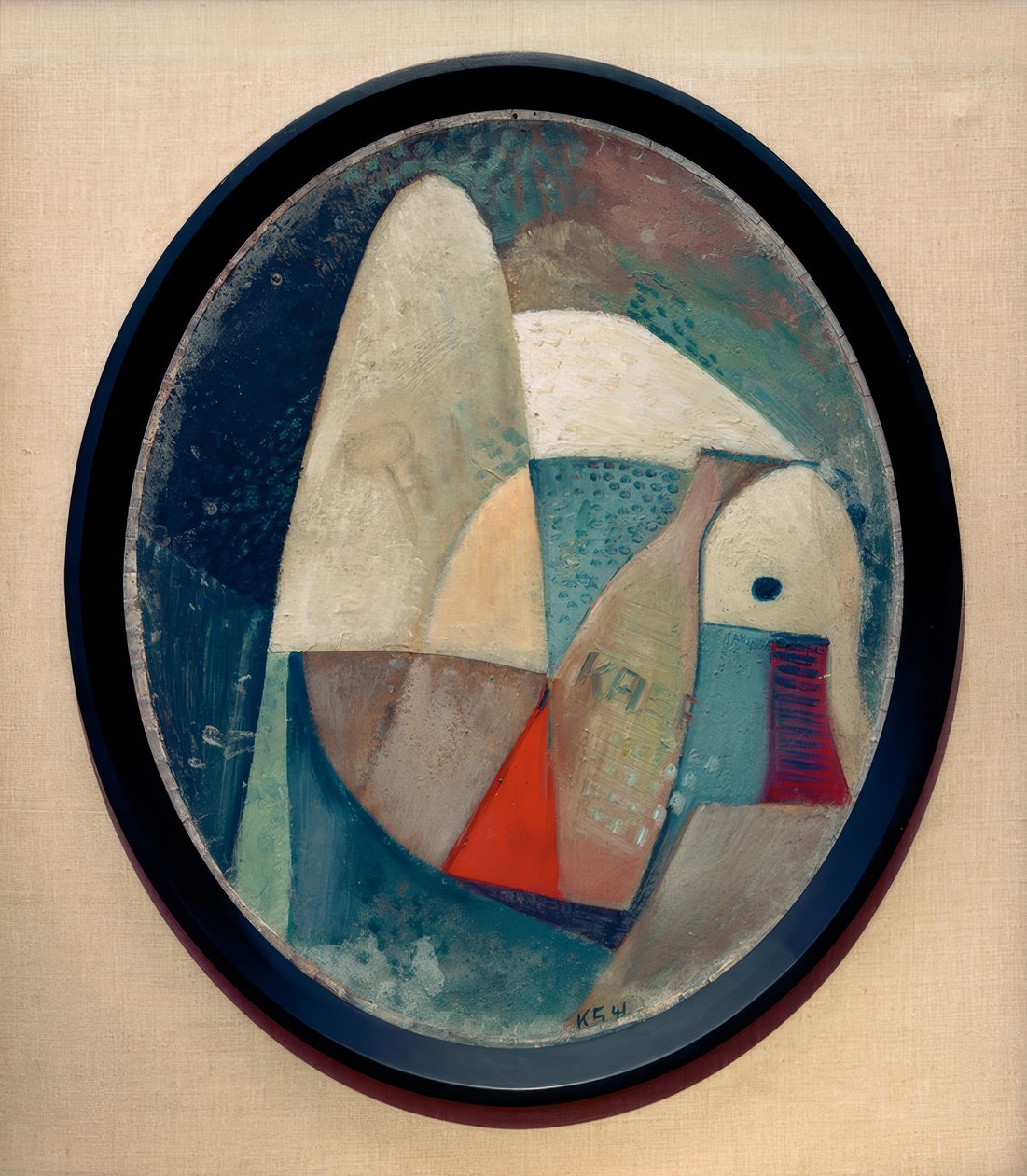 Untitled (KASF) by Kurt Schwitters