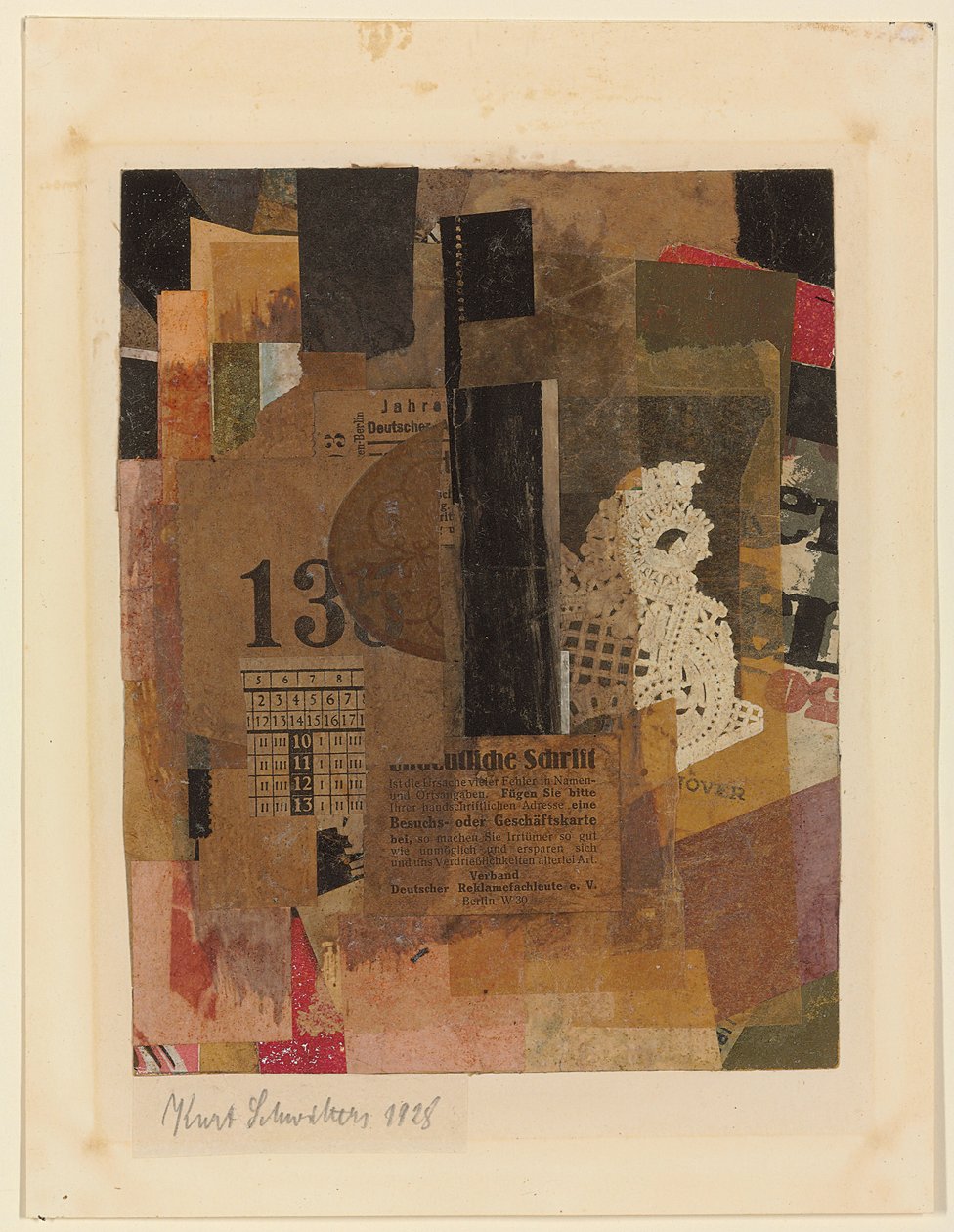 Untitled by Kurt Schwitters