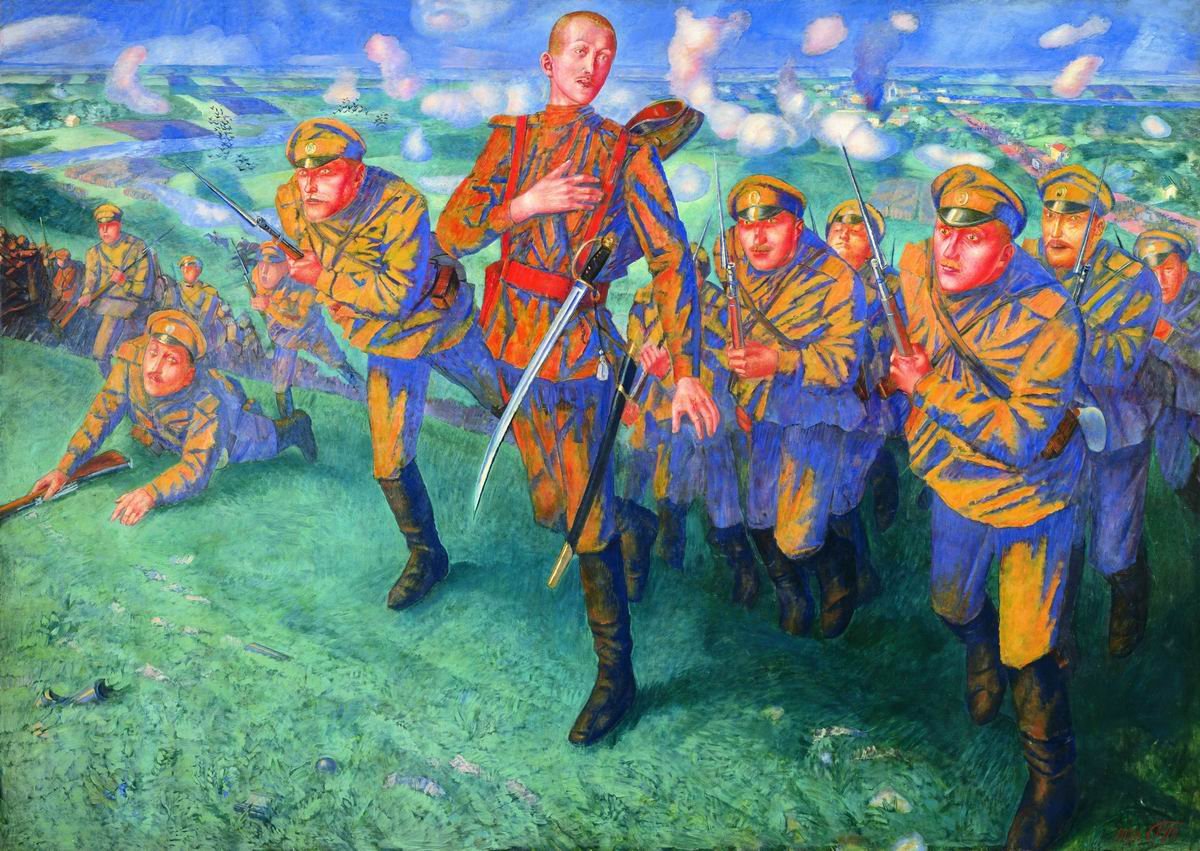 Untitled by Kuzma Petrov Vodkin