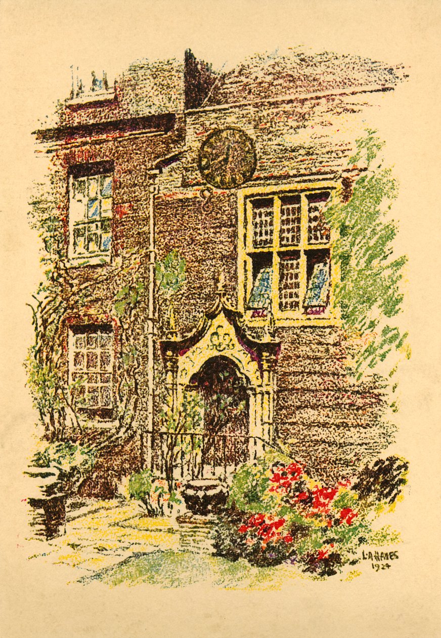 Staple Inn, London by L. A. Hayes