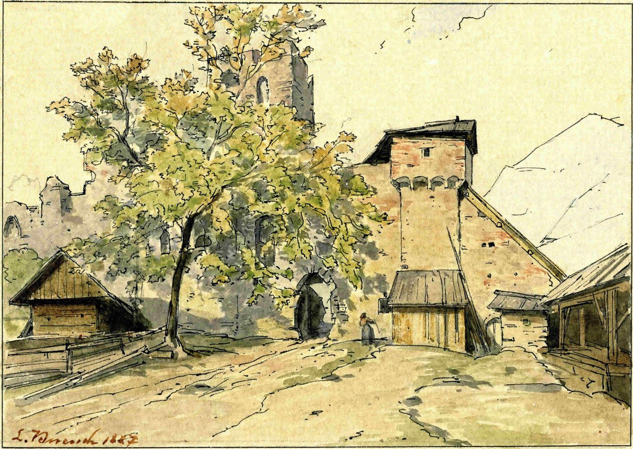 Stone near Begunje by Ladislav Benesch