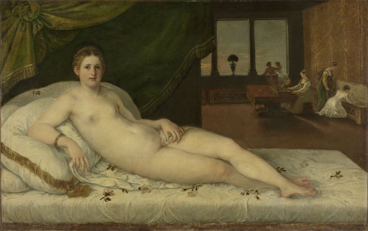 Reclining Venus by Lambert Sustris