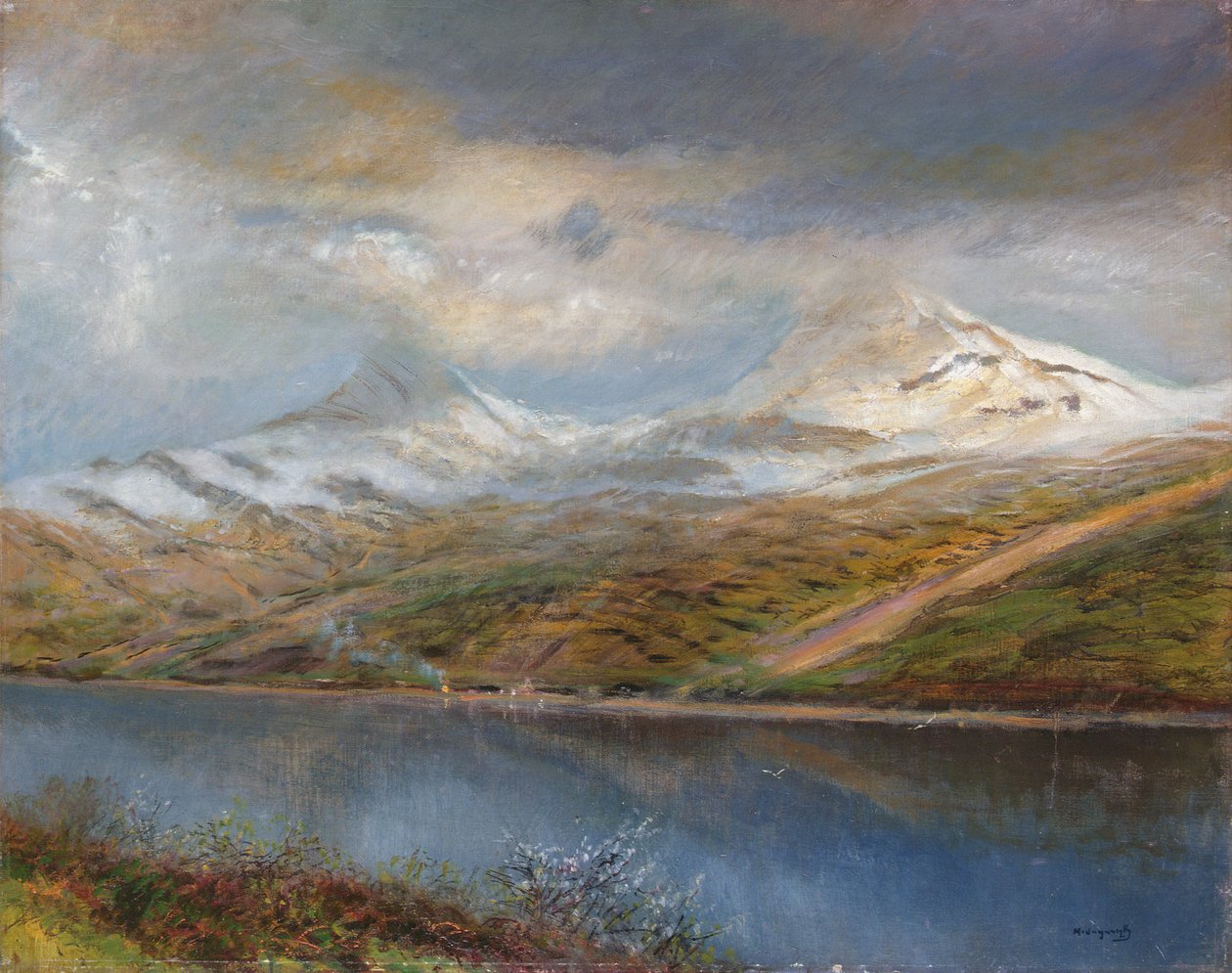 Landscape in the Tatra Mountains by Laszlo Mednyanszky