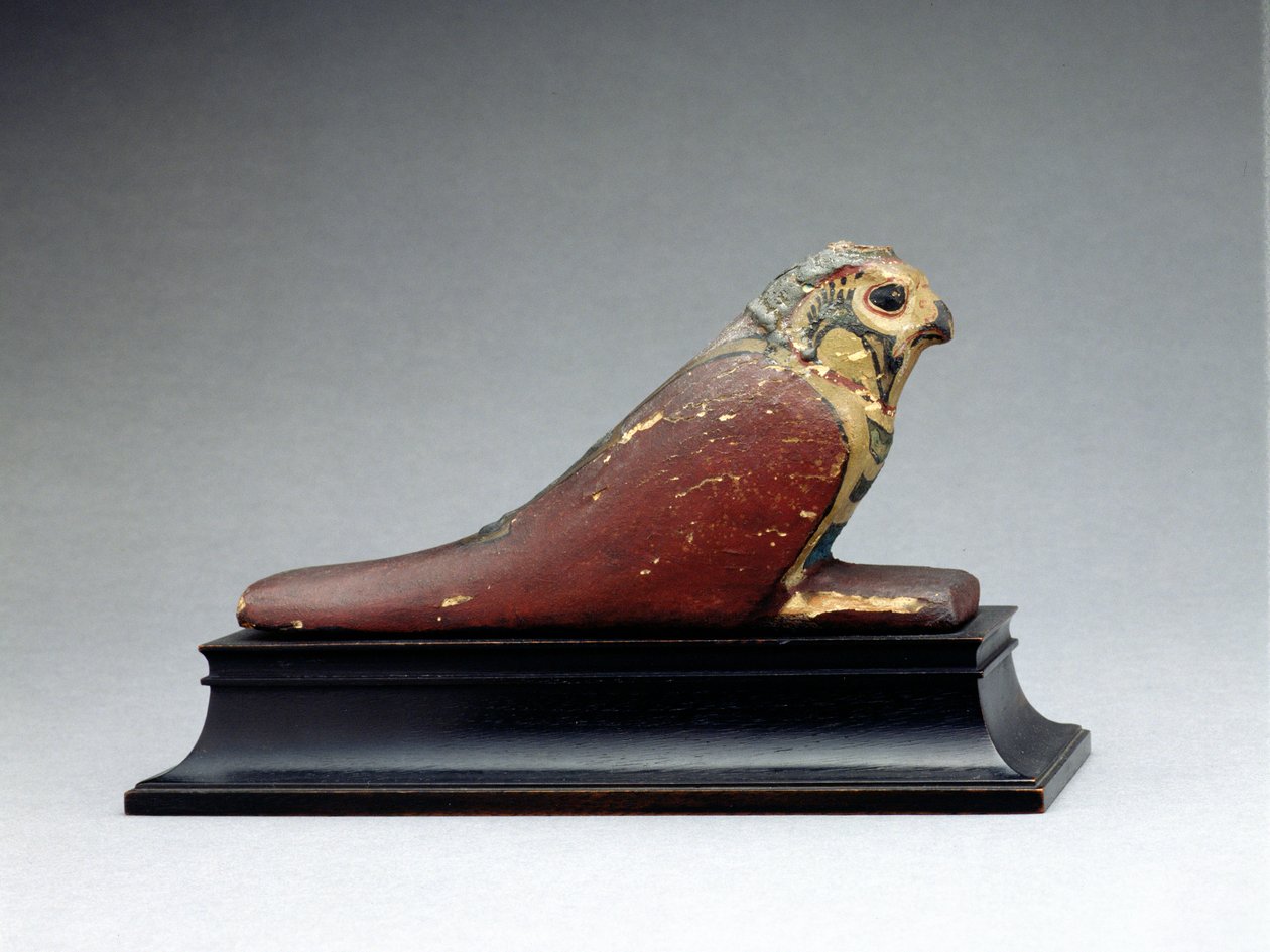 Mummified Falcon by Late Period Egyptian