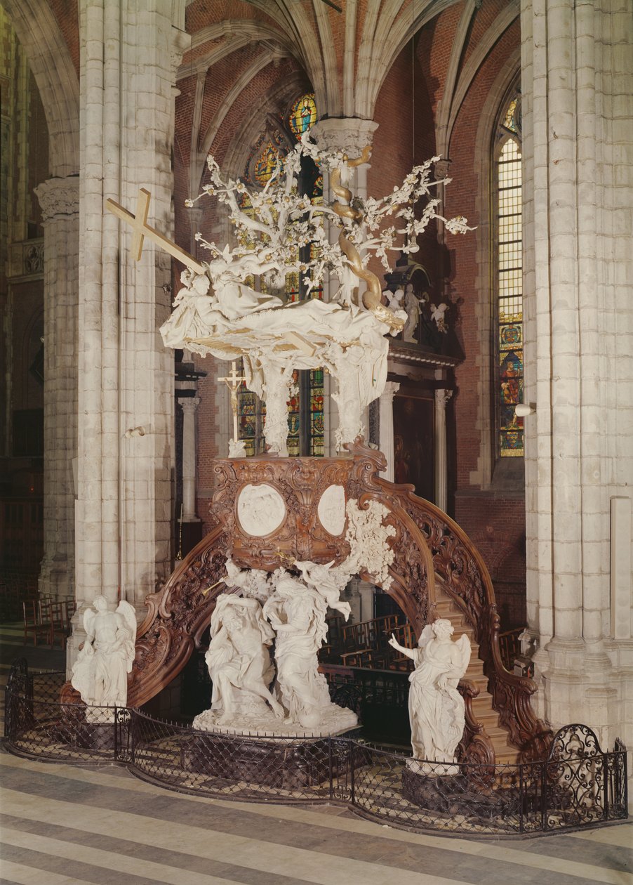Pulpit, c.1741-45 by Laurent Delvaux