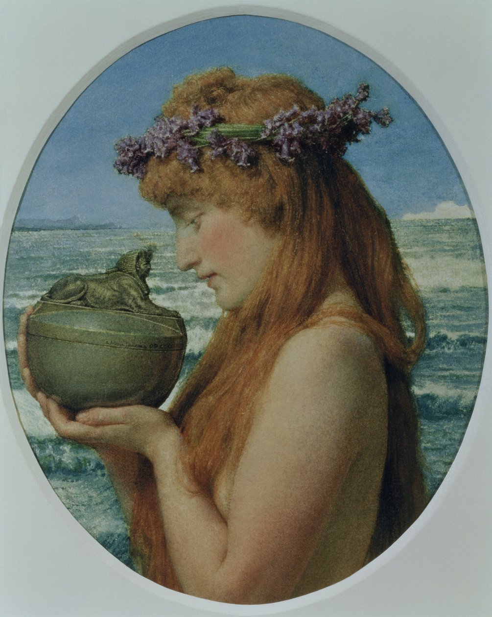 Pandora, 1881 by Lawrence Alma Tadema