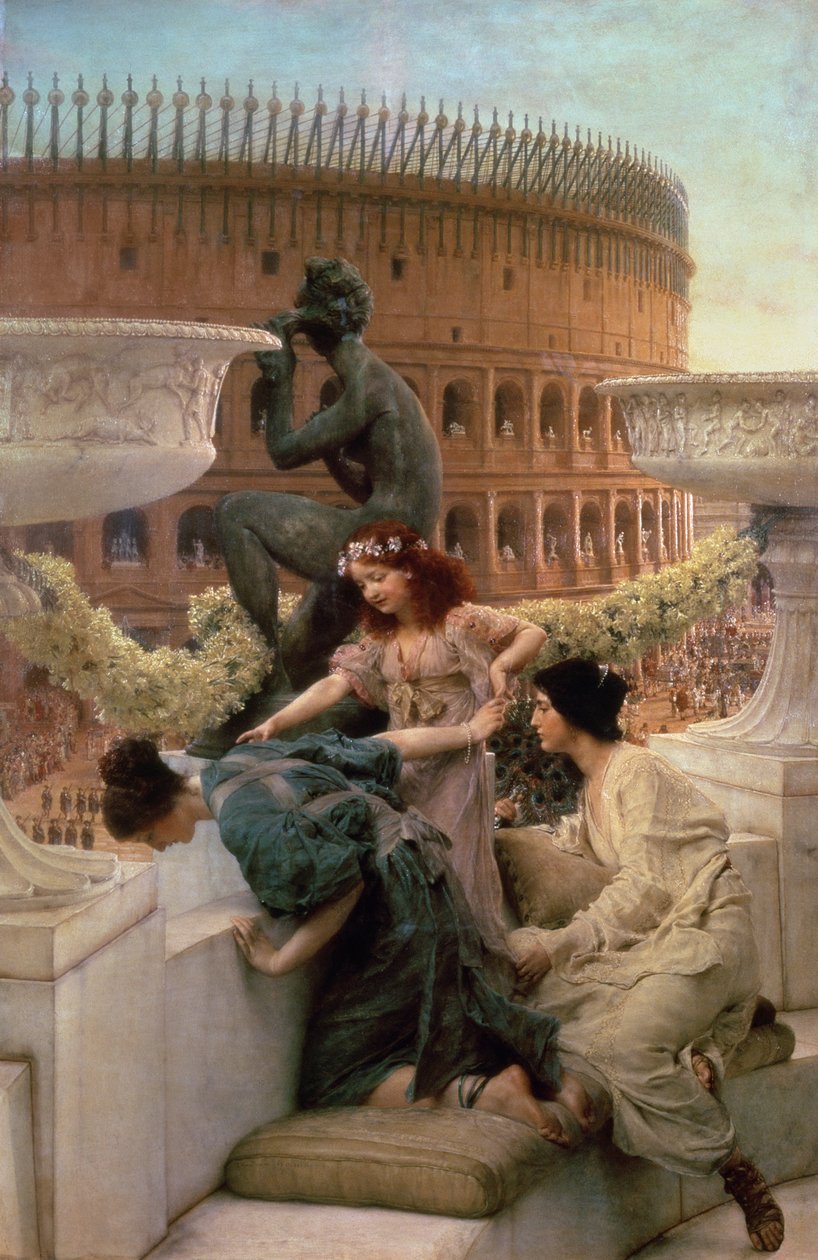 The Coliseum by Lawrence Alma Tadema