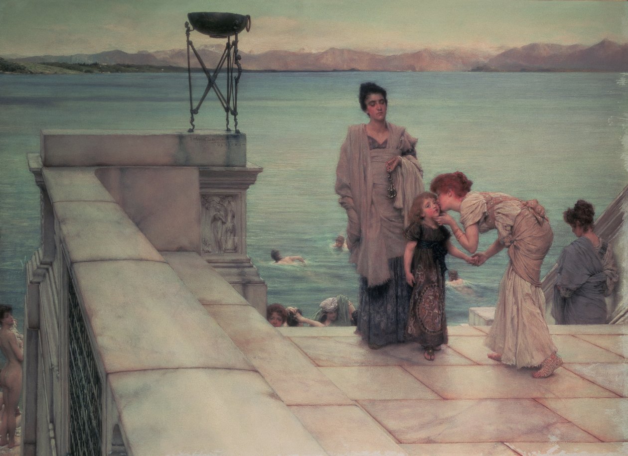 The Kiss by Lawrence Alma Tadema