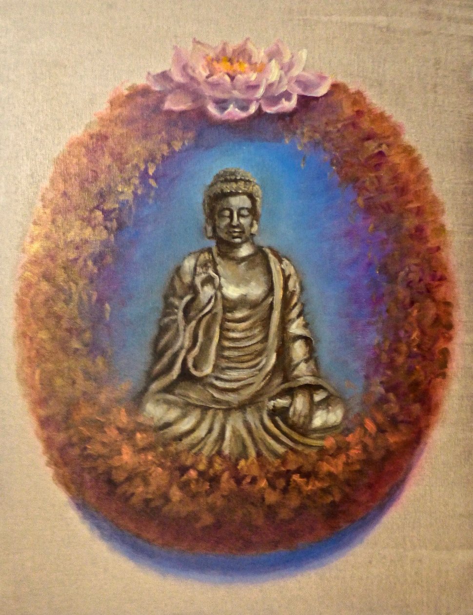 Peace - Buddha, 2024 by Lee Campbell