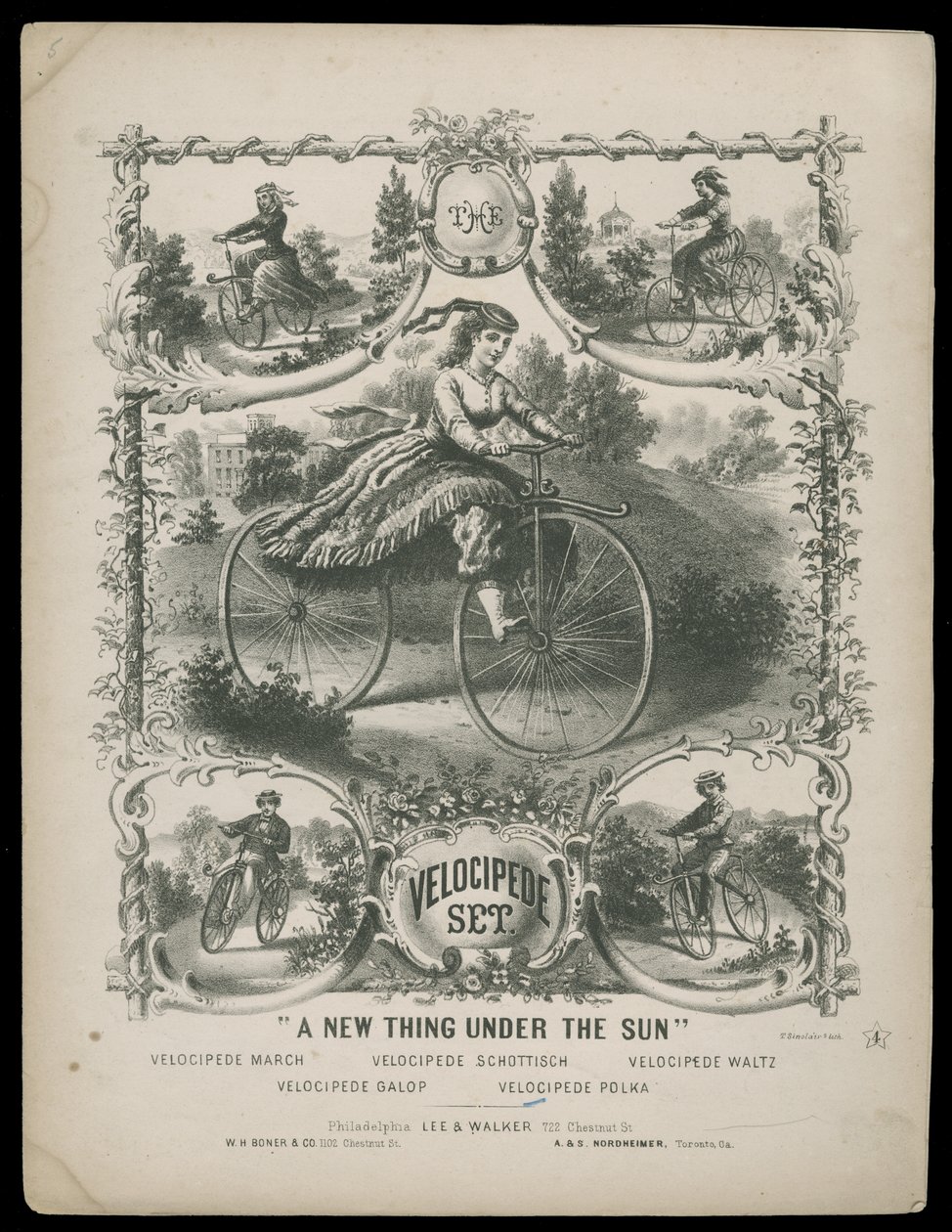 The Velocipede Set by Lee & Walker