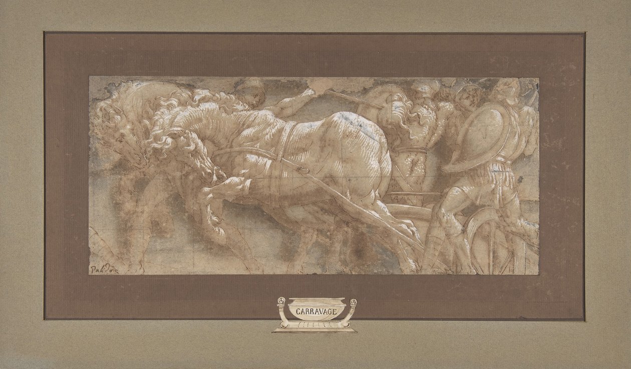 Triumphal Scene by Lelio Orsi