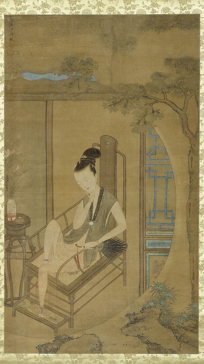 Woman Fantasizing by Leng Mei