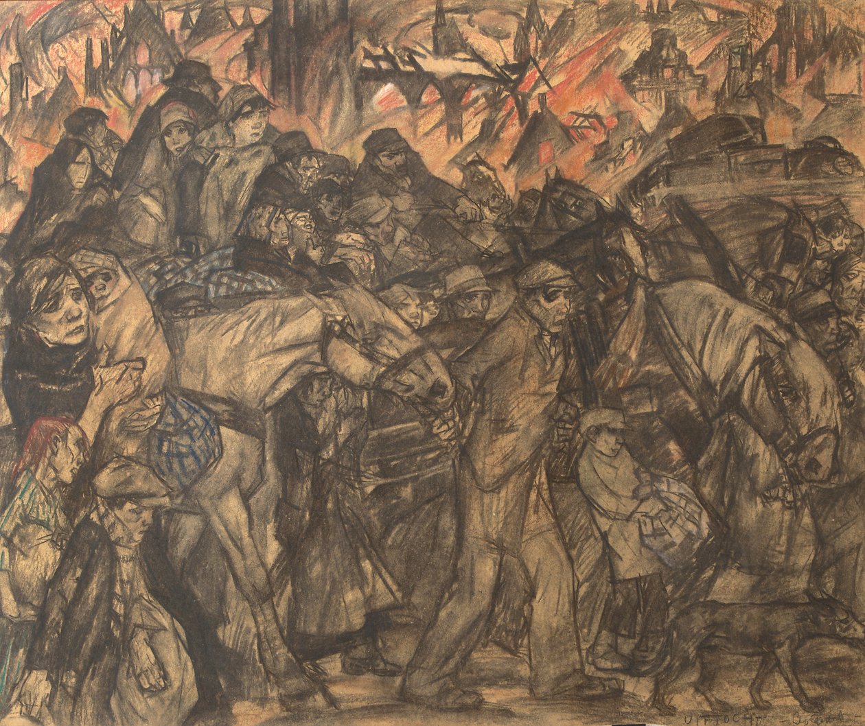 Exodus by Leo Gestel