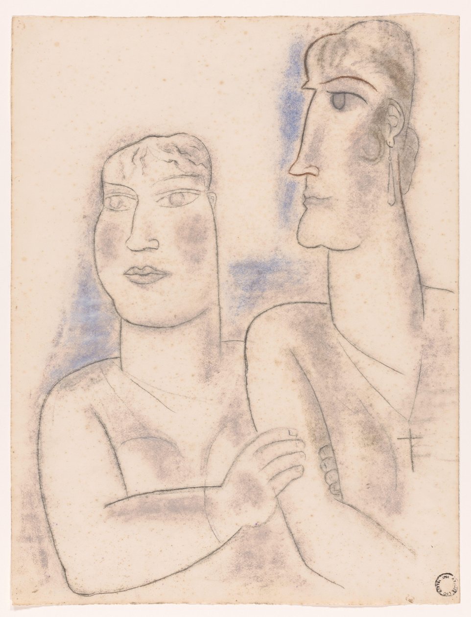 Two Women by Leo Gestel