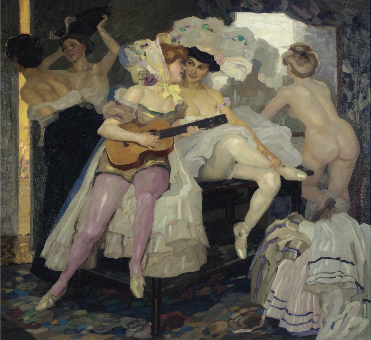 Behind the Scenes by Leo Putz