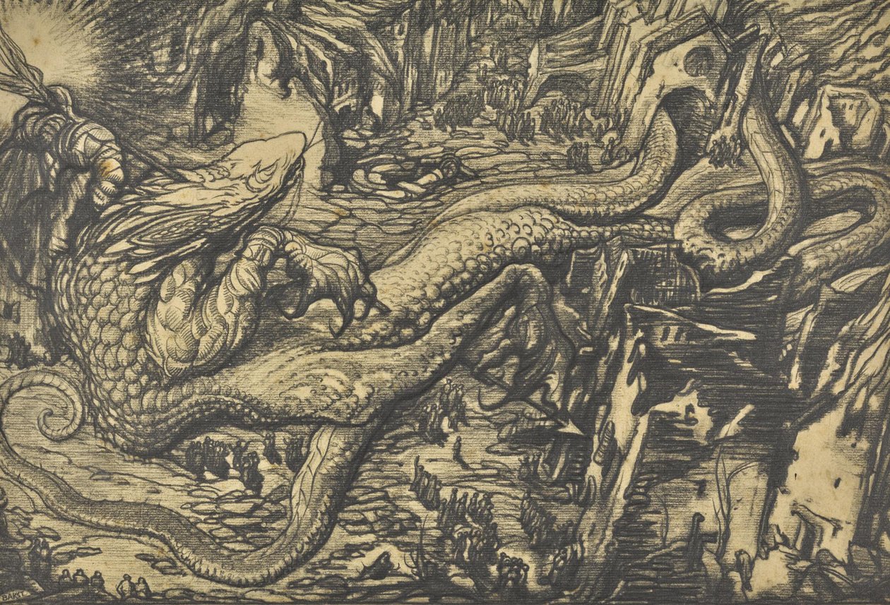 The Monster of War by Leon Bakst