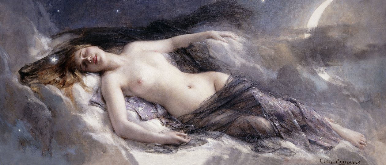 Luna by Leon Francois Comerre