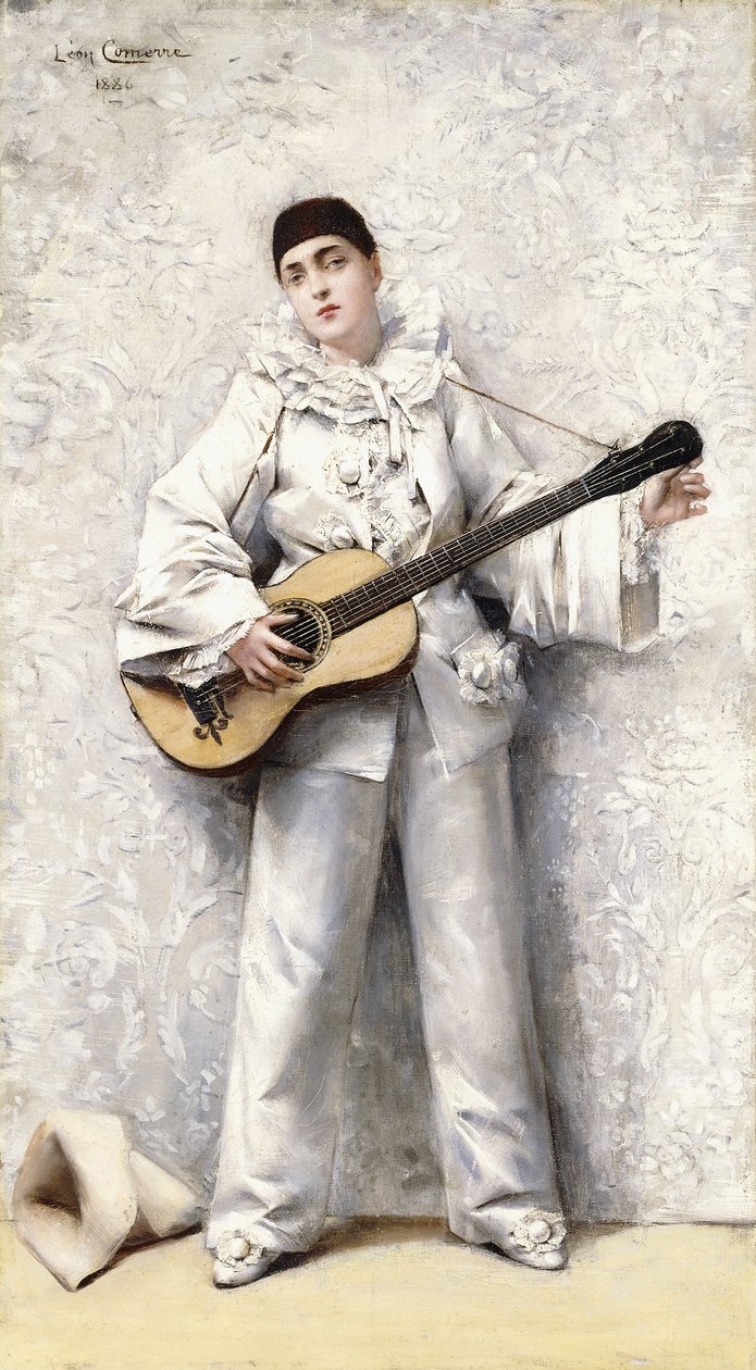 Pierrot by Leon Francois Comerre