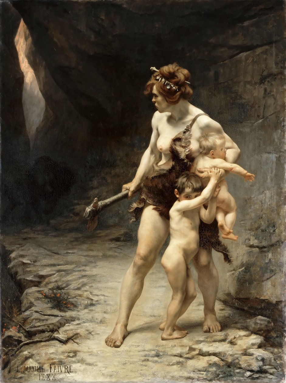 Two Mothers by Leon Maxime Faivre